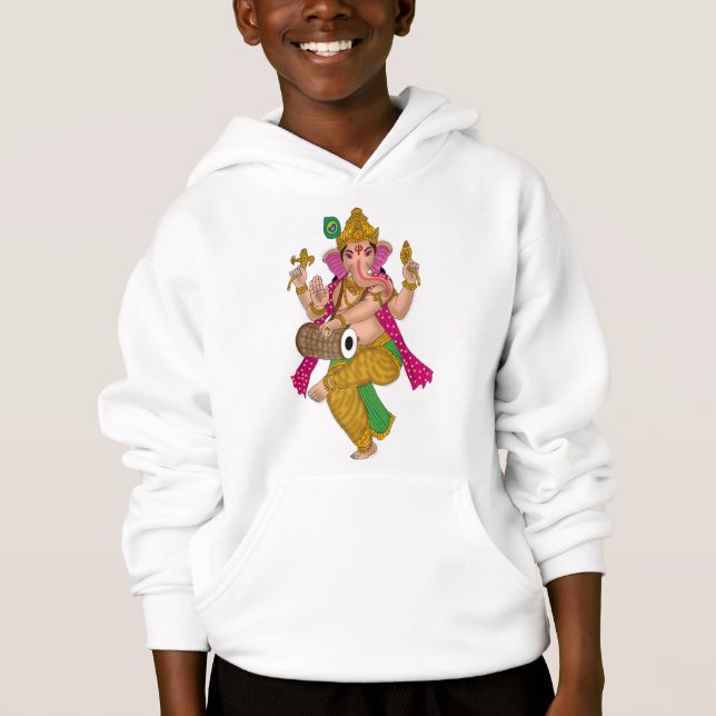 Dancing Ganesha Hoodie (Vorderseite)