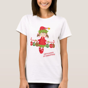 Dancing Girl Elf T-Shirt