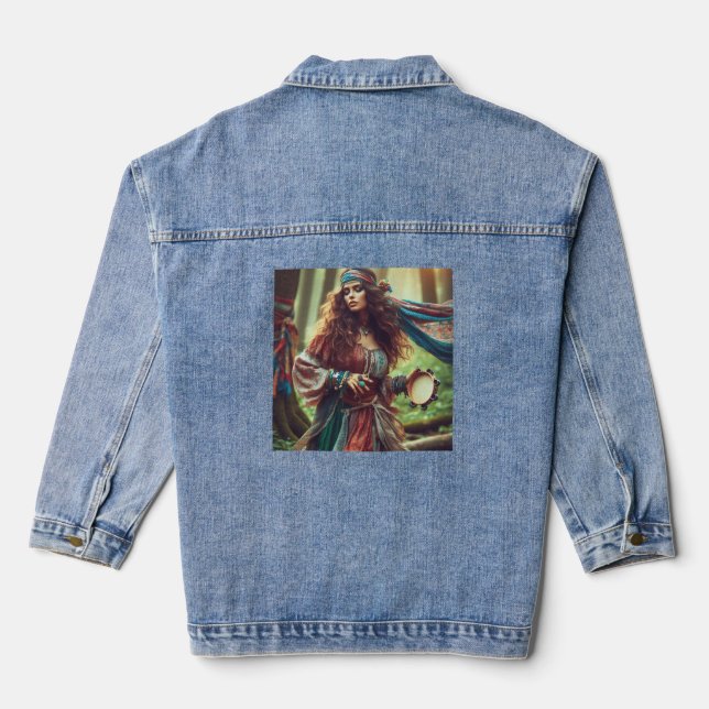 DANCING GYPSI JEANSJACKE (Rückseite)