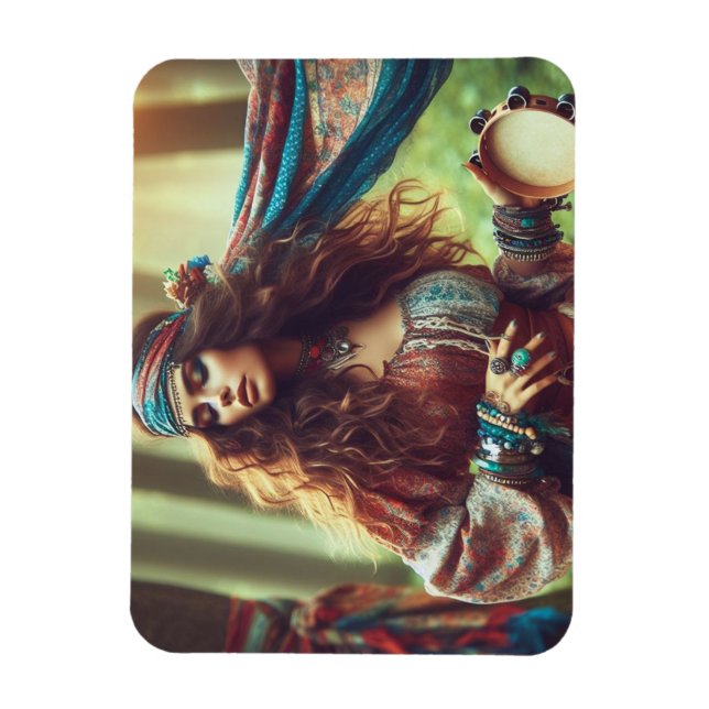 DANCING GYPSI MAGNET (Vertikal)