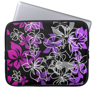 Dancing Hibiskus Hawaiian Neoprene Wetsuit Laptopschutzhülle