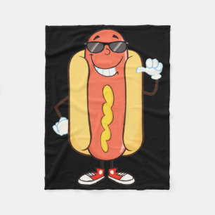 Dancing Hotdog Shirt - Funny Food T Shirt Fleecedecke