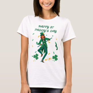 "Dancing Irish Charm - St. Paddy's Day T-Shirt" T-Shirt