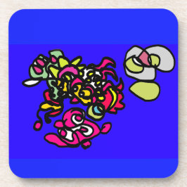 Dancing jellyfishes getränkeuntersetzer