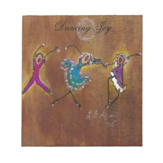 Dancing Joy Notepad Notizblock