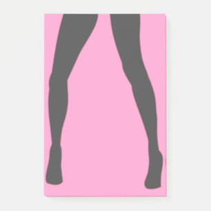 Dancing Lady Post-it® Notes Pink oder Farbe auswäh Post-it Klebezettel