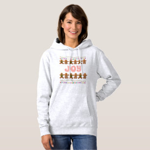 Dancing Lebkuchen und bunte Süßigkeiten Hoodie