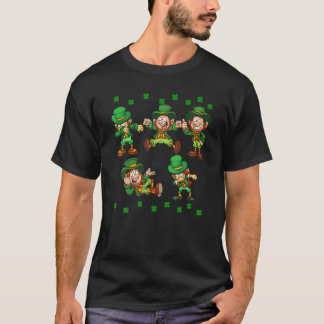 Dancing Leprechauns St Patrick's Day Funny Boys Gi T-Shirt
