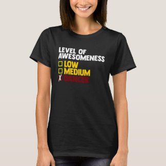 Dancing  Level Of Awesomeness Low Medium Dancer  1 T-Shirt