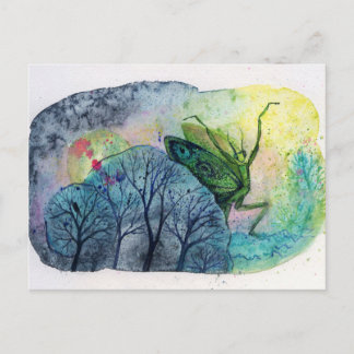 Dancing Mantis Postkarte