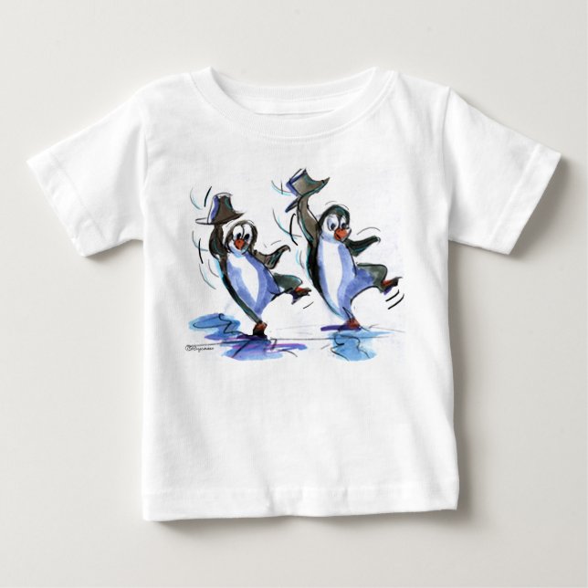 dAnCiNg PeNgUiNs Baby T-shirt (Vorderseite)