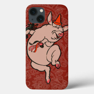 Dancing Pig Antique Niedlich Dancer Case-Mate iPhone Hülle