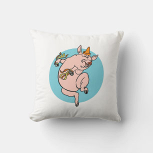 Dancing Pig Kissen