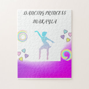 DANCING PRINCESS PUZZLE MIT INDIVIDUELLE NAME!
