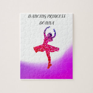 DANCING PRINCESS PUZZLE MIT INDIVIDUELLE NAME!
