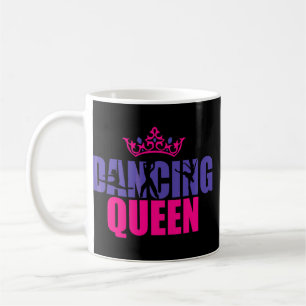 Dancing Queen Crown Ballet Jazz Tanz Sport Kaffeetasse