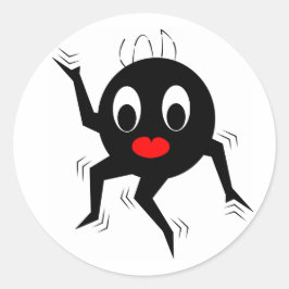 Dancing Queen Runder Aufkleber