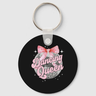 Dancing Queen Shirt Tanzen 70er 80er Women Girl Schlüsselanhänger