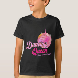 Dancing Queen T-Shirt 17 Geburtstag Vintage Tanzsc