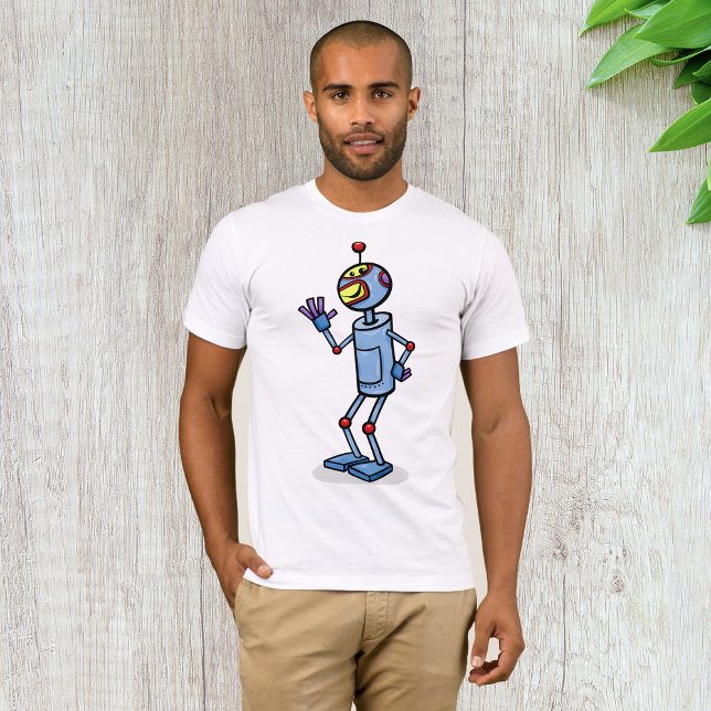 Dancing Robot Mens T - Shirt (Von Creator hochgeladen)