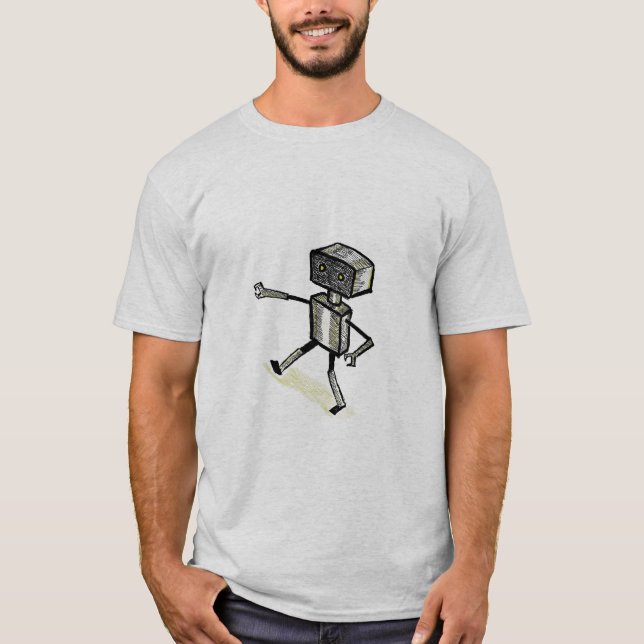 Dancing Robot T-Shirt (Vorderseite)