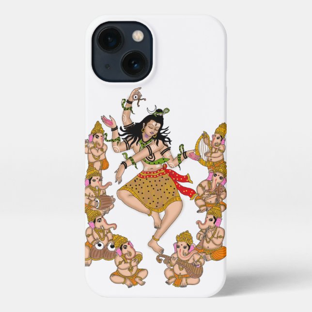 Dancing Shiva Phone Cover  iPhone Hülle (Rückseite)