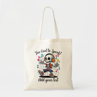 Dancing Skeleton – Halloween Trick-or-Treat Tote Tragetasche