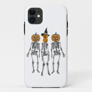 Dancing Skeleton Pumpkin Head Funny Halloween Case-Mate iPhone Hülle