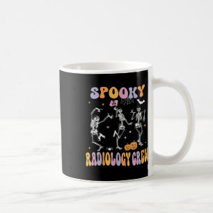 Dancing Skeleton Spooky Radiology Crew Röntgen Tec Kaffeetasse