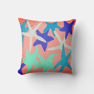 Dancing Starfish Throw Kissen