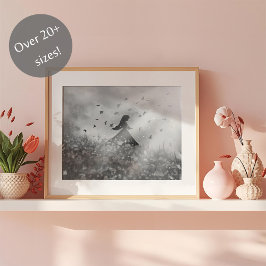 Dancing with birds II Poster