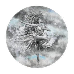 Dancing Woman Cutting Board Schneidebrett
