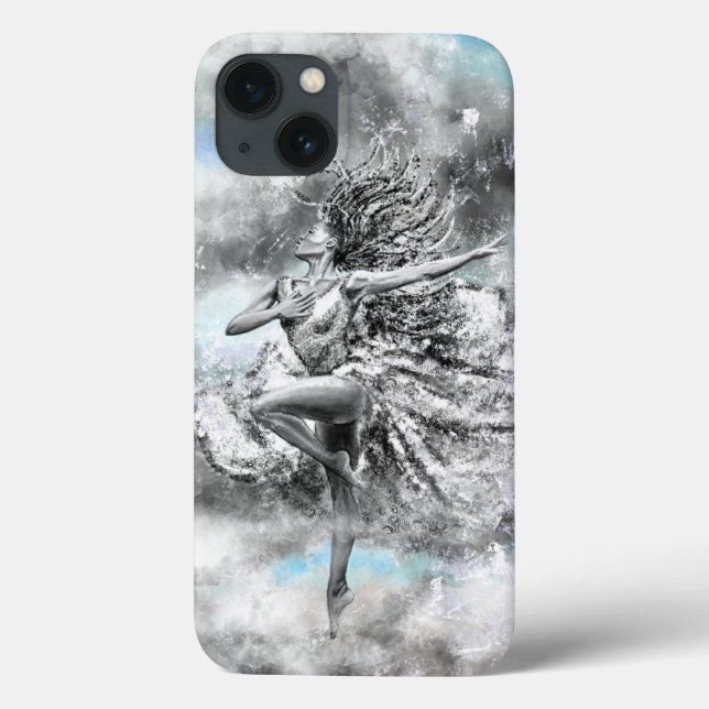 Dancing Woman iPhone Case (Rückseite)
