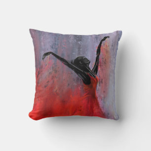Dancing Woman Pillow Kissen