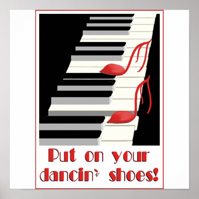 DANCIN'SHOES Poster (Vorne)