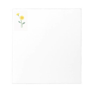 Dandeline Aquarell Notepad Notizblock