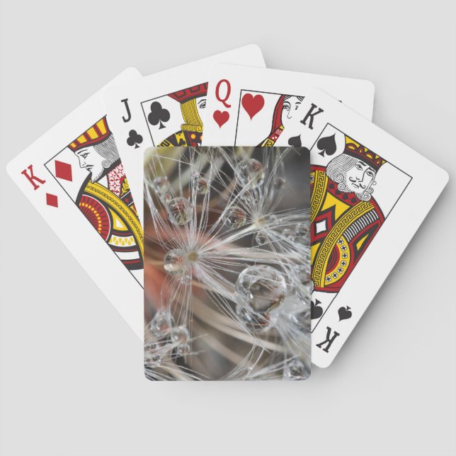 Dandelion Abstrakt Spielkarten (Rückseite)