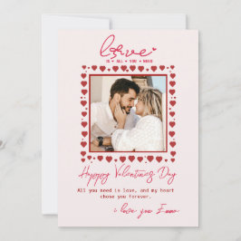 Dandelion  All You Need Is Love Valentines Day  Feiertagskarte