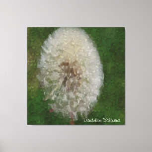 Dandelion Ballerina Leinwanddruck