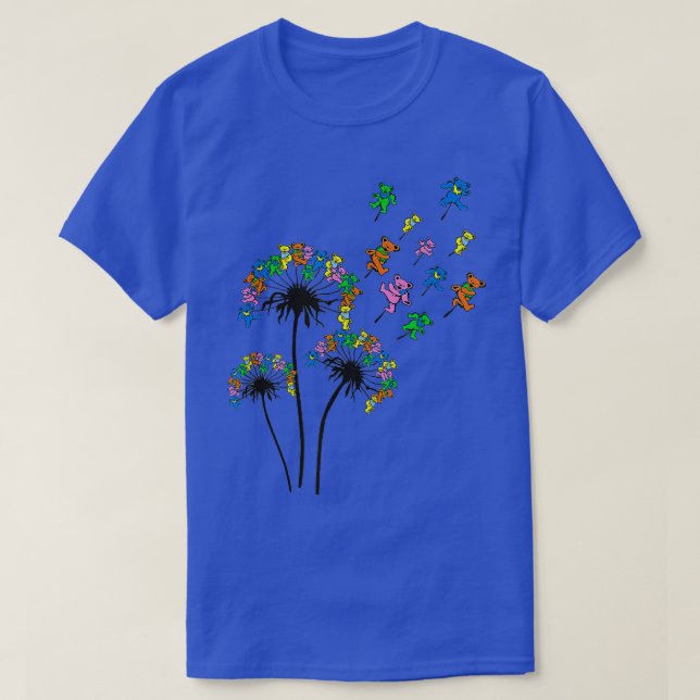 Dandelion Bear Bear Lover Tanzbär T-Shirt (Design vorne)