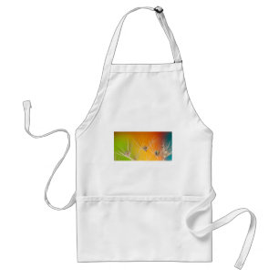 Dandelion blüht Blume Destiny Peace Liebe Art Schürze