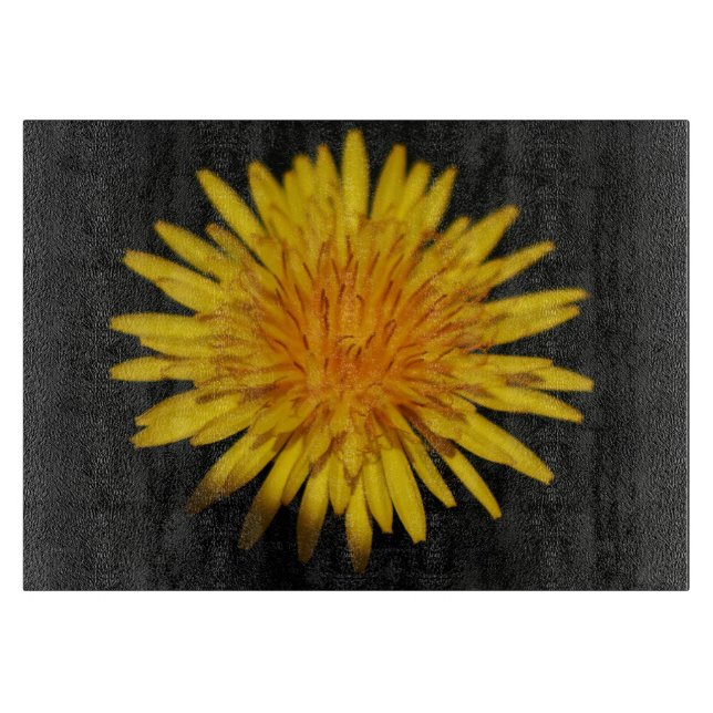 Dandelion Blume cbcna Schneidebrett (Vorderseite)