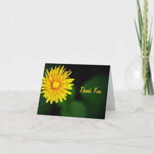 Dandelion Blume Danke Note Card