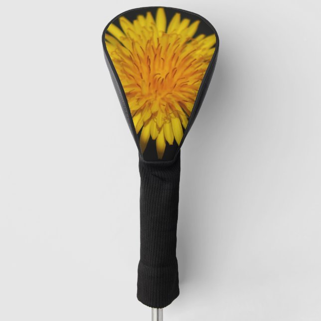 Dandelion Blume dccn Golf Headcover (Vorderseite)