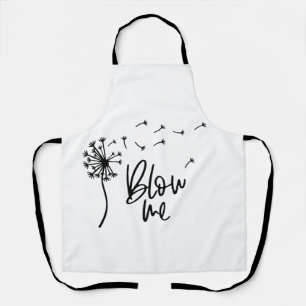 Dandelion-Blume geblasen mir ein Geschenk für Freu Schürze