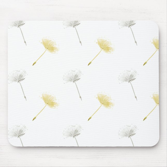 Dandelion-Blume Mousepad (Vorne)