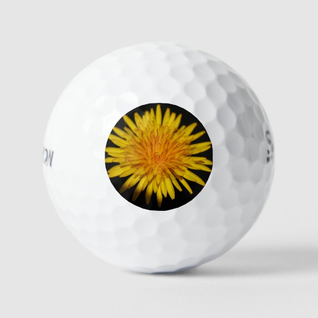 Dandelion Blume ssf gbcnm Golfball (Vorderseite)