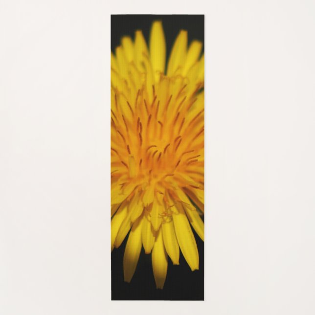 Dandelion Blume ymcnm Yogamatte (Vorderseite)