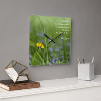 Dandelion Dreams Wall Art / Uhren