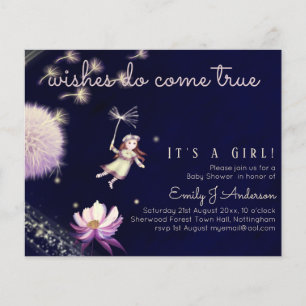 Dandelion Fairy Wishings Come True Baby Dusche